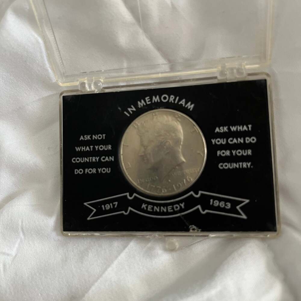 1964 John F. Kennedy In Memoriam Silver Half Dollar